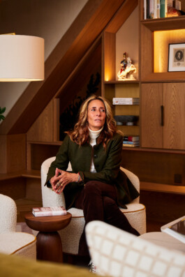 Portrait of the Architect and Interior Designer from London Tara Bernard 